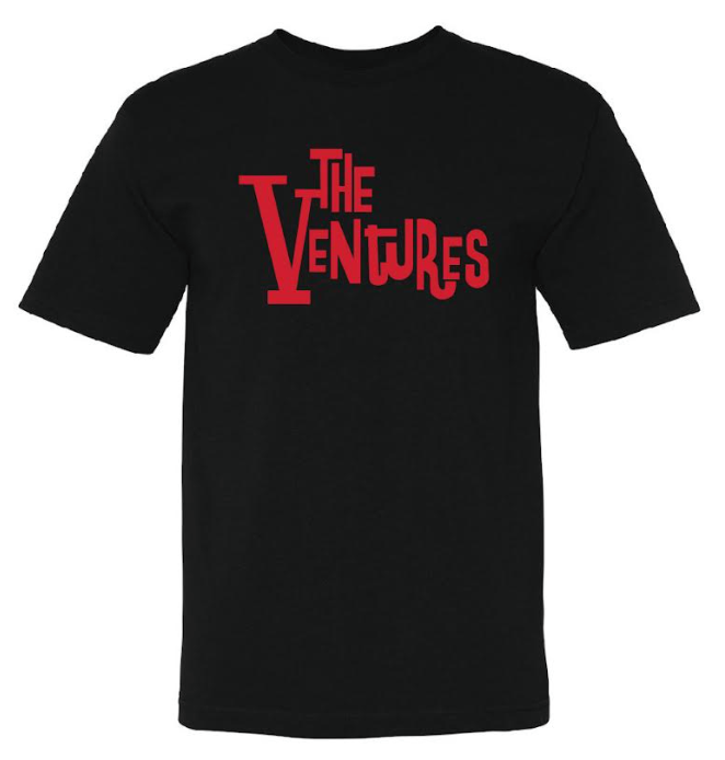 THE VENTURES LOGO TEE (RED)